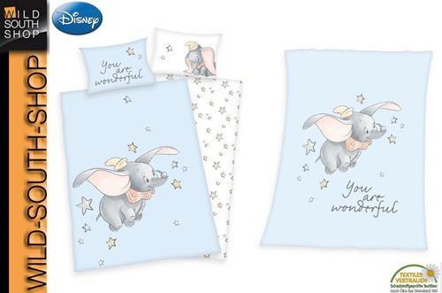 Disney dumbo baby bettwäsche - baby,